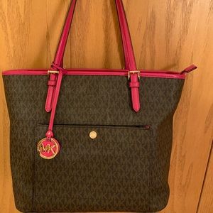 Michael Kors Leather Tote
